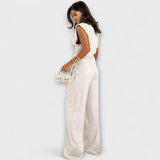 Sofia - Asymmetrical Ensemble with Draped Shoulders