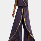 Lorena - Dress with Golden Details