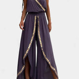 Lorena - Dress with Golden Details