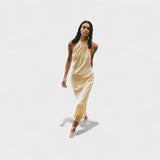 Gala - Satin Halter Dress