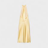 Gala - Satin Halter Dress