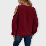 Scarlet - Blouse with Square Neckline