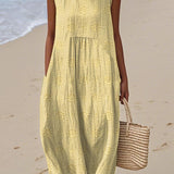 Franca - Sleeveless Cotton Dress