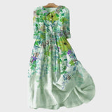 Watercolor Garden Dress