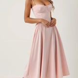 Odete - Structured bodice midi dress