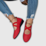 Calerinne | Closed Wedge Ballerina Shoes