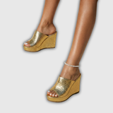 Selene LuxeShine Wedges
