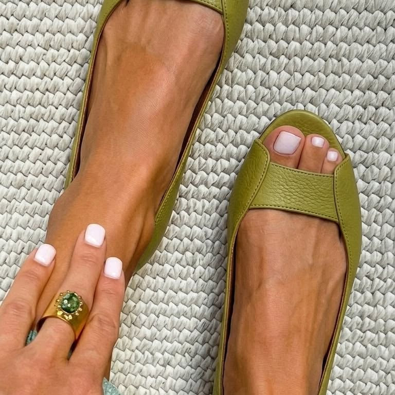 Adelina™ | Golden Comfort Chic Sandals