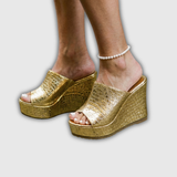 Selene LuxeShine Wedges