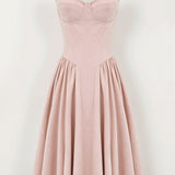 Odete - Structured bodice midi dress