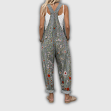 Isla™ | Overalls with a scattered floral pattern