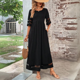 Catarina - Elegant Dress That Covers the Belly