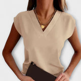 Melanie™ | Summer Top with V-Neck