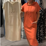 Saskia - Casual Hoodie Dress