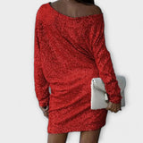 Party dress with sequins