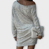 Party dress with sequins