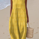 Franca - Sleeveless Cotton Dress