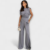 Sofia - Asymmetrical Ensemble with Draped Shoulders