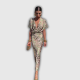 Clarandra | Copper Midi Dress