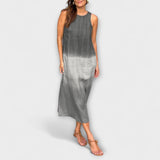 Edda - Elegant Print Dress