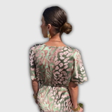 Clarandra | Copper Midi Dress