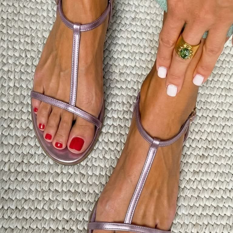 Bianca™ | Golden Summer Sandals