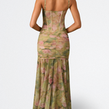 Isamara - Long Dress with Corset