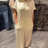 Saskia - Casual Hoodie Dress