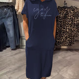 Saskia - Casual Hoodie Dress