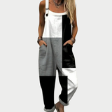 Frieda™ | Overalls in Color Block Design