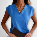 Melanie™ | Summer Top with V-Neck