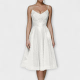 Elli - Women's Luxury Dress with Embroidery