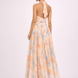 Savenora | Halter Neck Maxi Dress