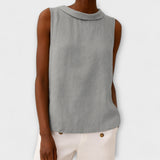 Brianna - Elegant Sleeveless Top