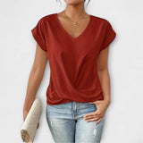 Elsbeth™ | Top with V-Neck and Draping