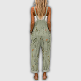Anna | Dungarees with Wildflower Pattern