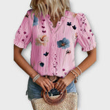 Emília - V-Neck Blouse