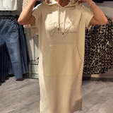 Saskia - Casual Hoodie Dress
