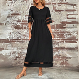 Catarina - Elegant Dress That Covers the Belly