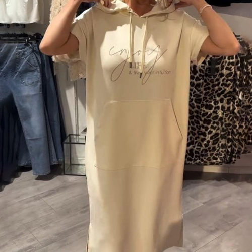 Saskia - Casual Hoodie Dress