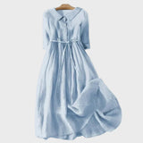 Dress with Elegant Collar