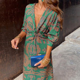 Sabrina - Midi Dress Sophistication