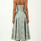 Odete - Structured bodice midi dress