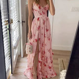 Sónia - Floral Pattern Midi Dress