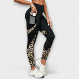 High-Waisted Leopard Print Leggings