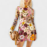 Dolores - Dress with Floral Print