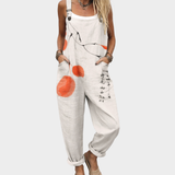 Berta™ | Overalls with Watercolor Dots