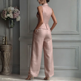 SARA | COMPLETE 2-PIECE SET WITH V-NECK