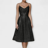 Elli - Women's Luxury Dress with Embroidery