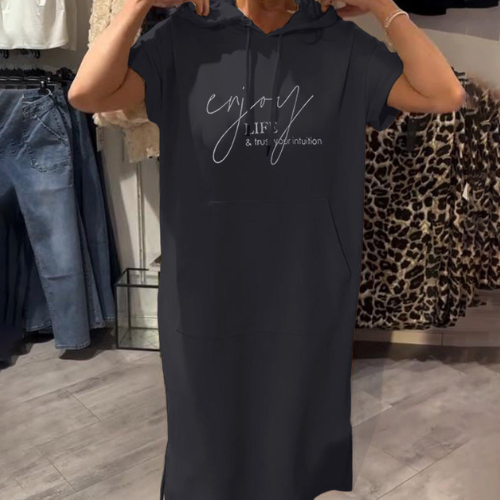 Saskia - Casual Hoodie Dress